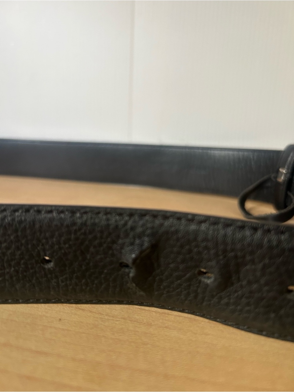 Versace Medusa Black Leather Belt - Picture 4 of 4